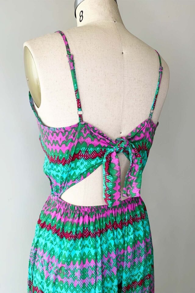 Vestido tribal escote cuadrado - Imagen 7